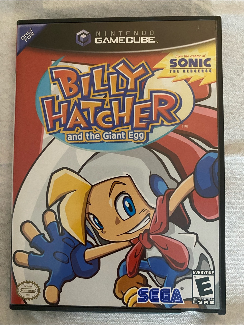 Nintendo Gamecube Billy Hatcher and the Giant Egg